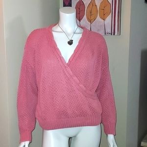 Trousers Up | Twist Front Knit Sweater